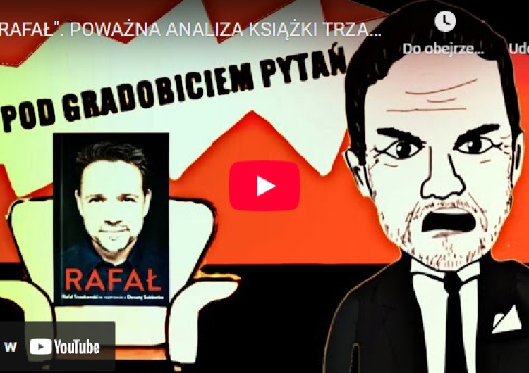 Radykalny Pasywista i Grafzero: "Rafał" - poważna analiza książki Trzaskowskiego
