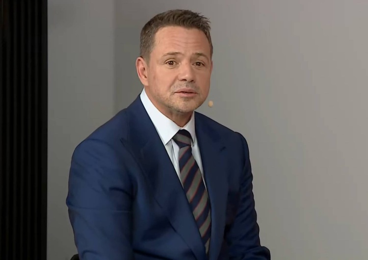 Trzaskowski u Mentzena za likwidacją TVP Info i przeciwko nowym podatkom
