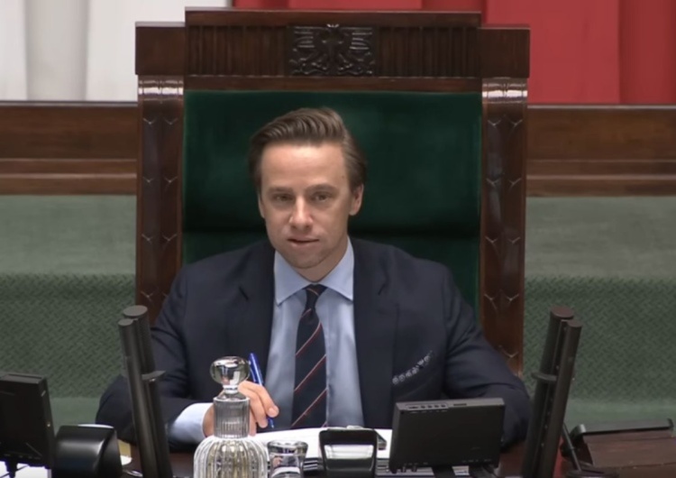 Krzysztof Bosak ujawnił na kogo zagłosuje w wyborach prezydenckich