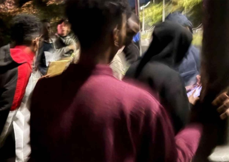 Podrzucani przez Niemców migranci otrzymają ulotki z adresami biur posłów Platformy