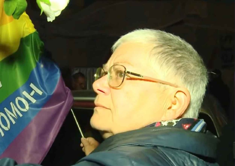 The vulgar "Grandma Kasia" threatens president   Duda. Shocking words