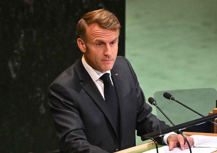 Macron: Francja uznaje państwo palestyńskie